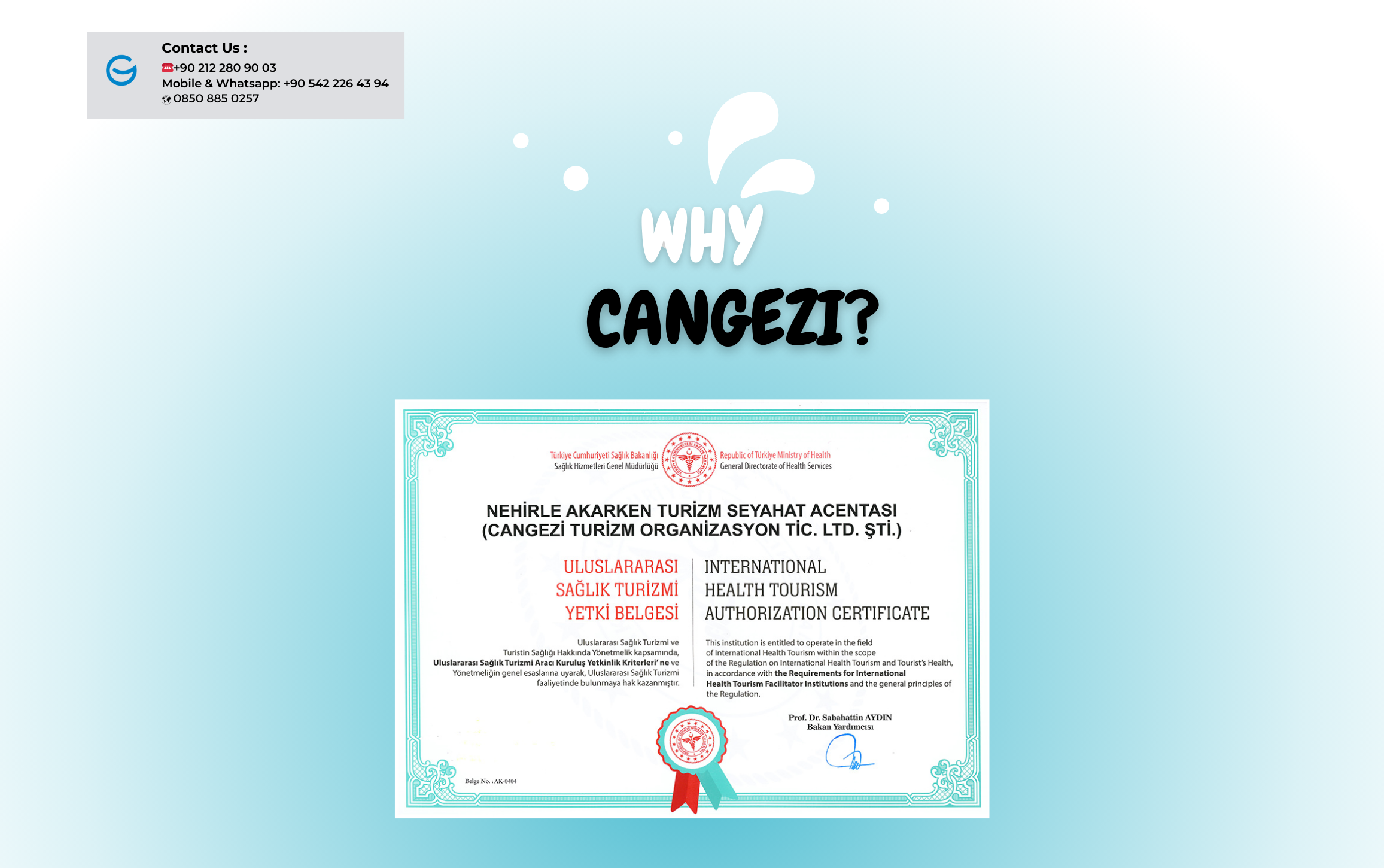 Why Cangezi for Health Tourism?